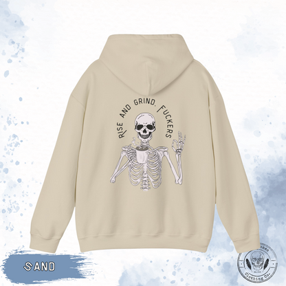 Rise & Grind - Unisex Gildan 18500 Hoodie