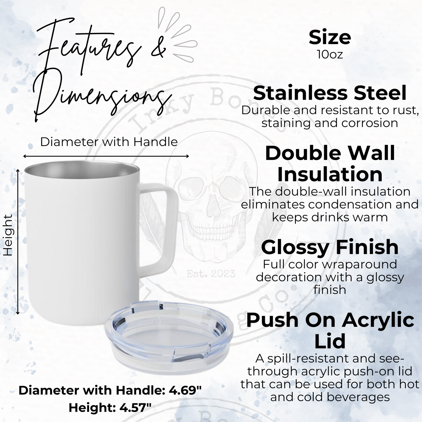 Rooted In Nature - 10oz Insulated Coffee Mug