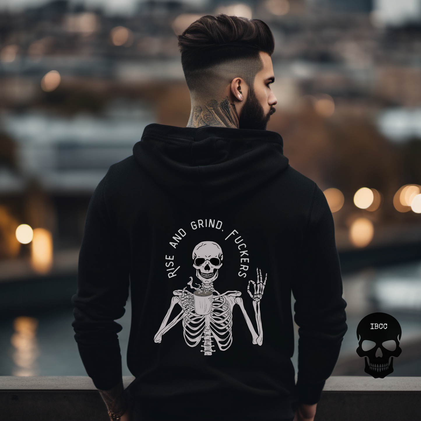 Rise & Grind - Unisex Gildan 18500 Hoodie