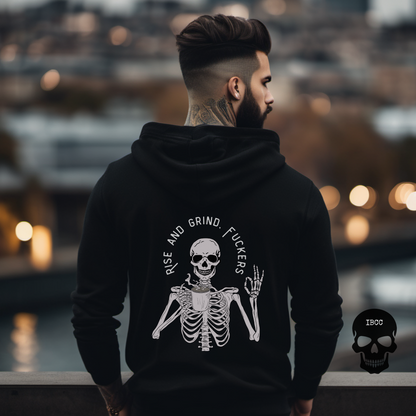 Rise & Grind - Unisex Gildan 18500 Hoodie