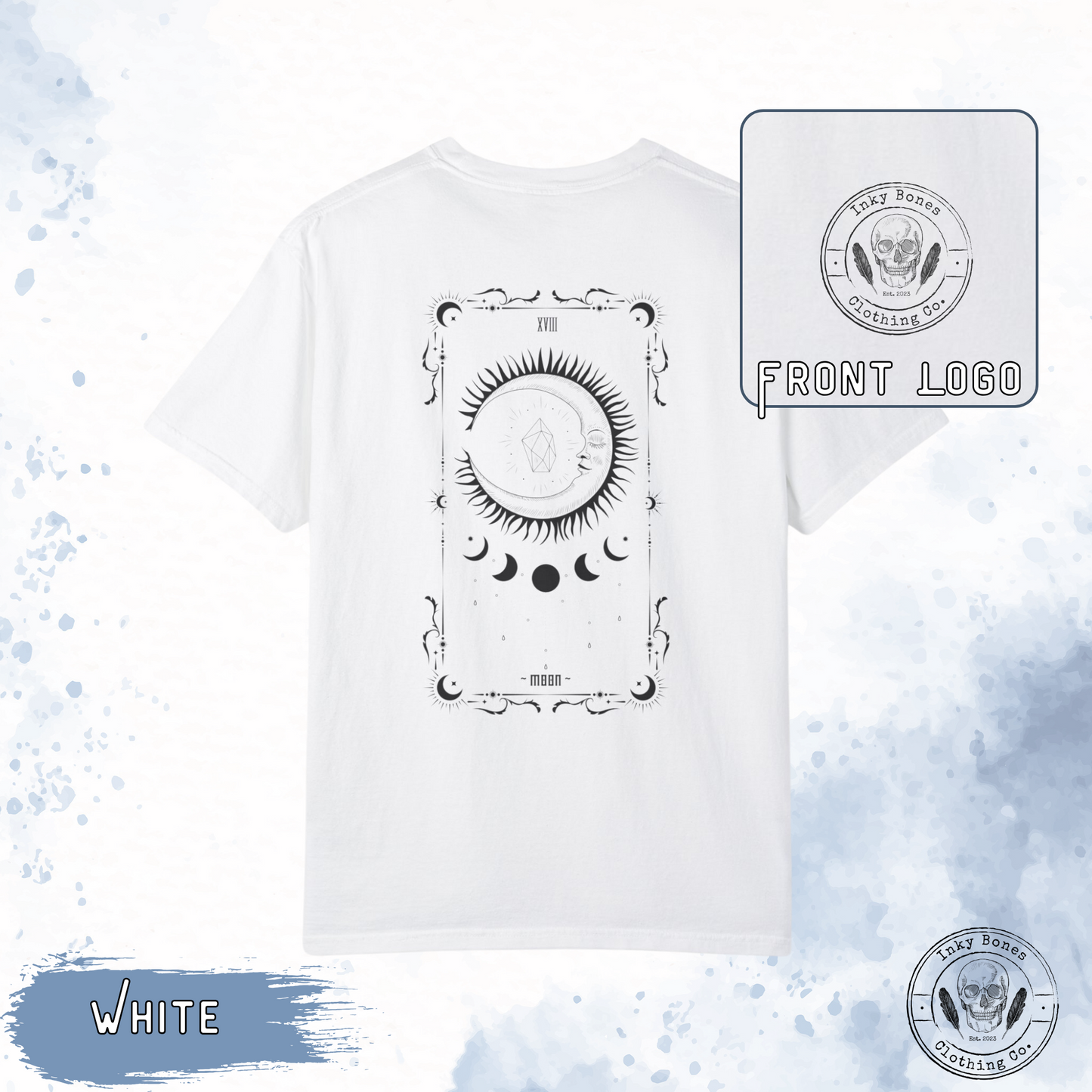 Moon - 18th Major Arcana Tarot Card
