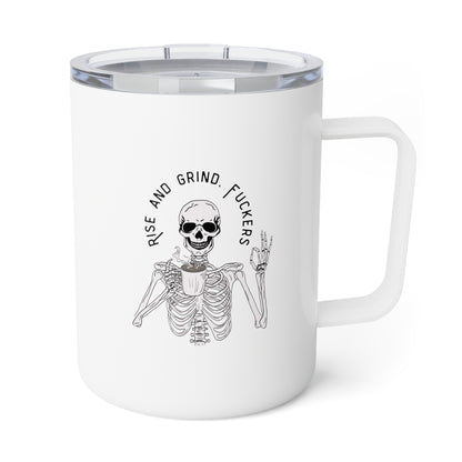 Rise & Grind - 10oz Insulated Coffee Mug