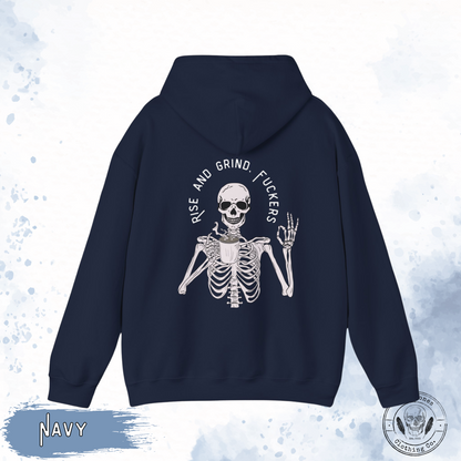 Rise & Grind - Unisex Gildan 18500 Hoodie