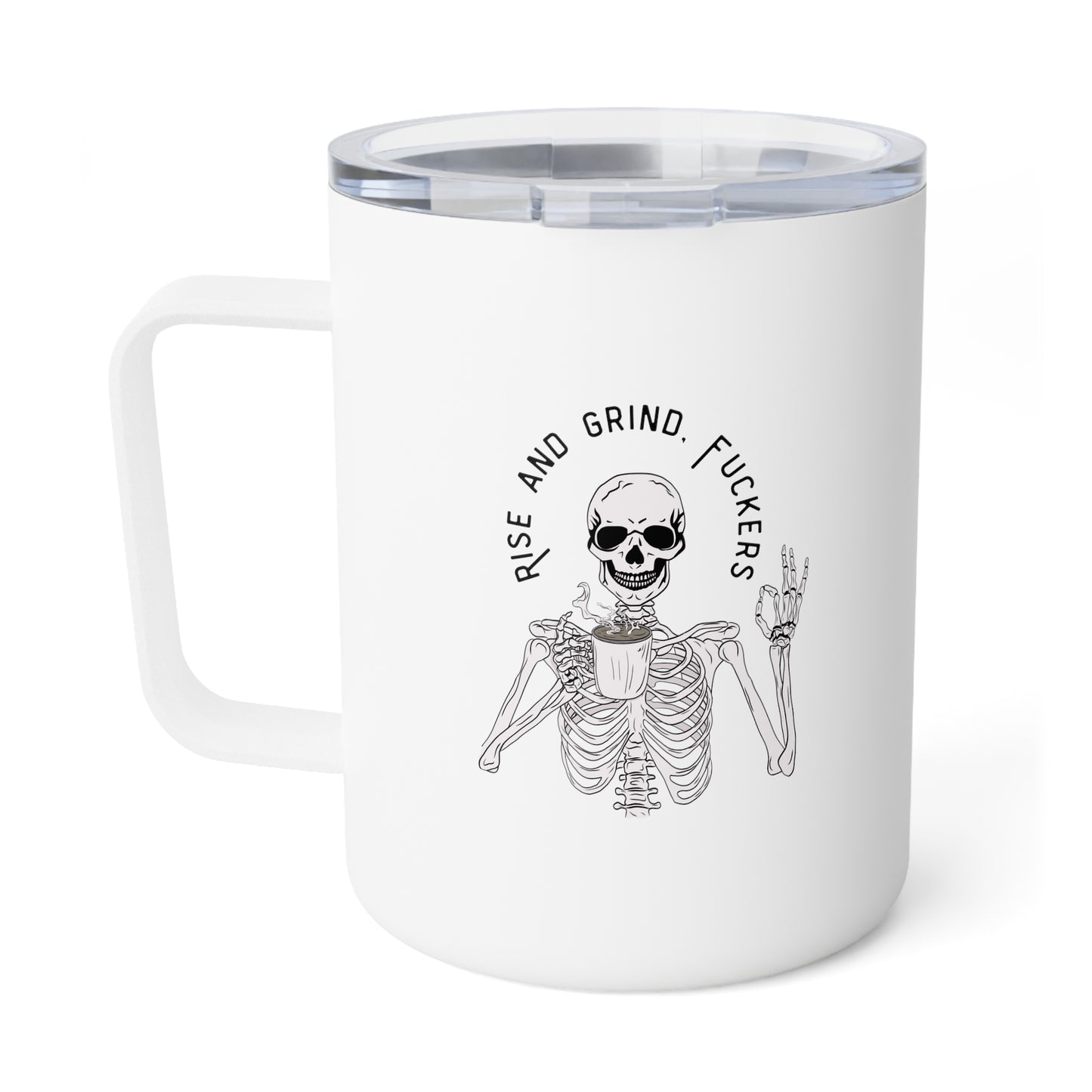 Rise & Grind - 10oz Insulated Coffee Mug